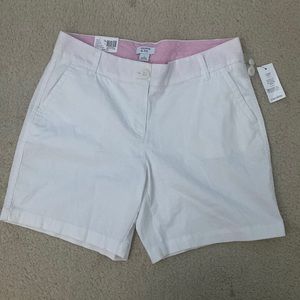 White shorts crown and ivy